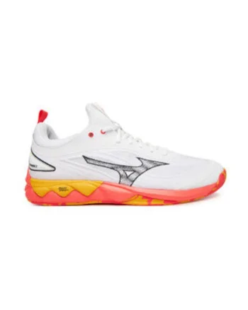 Pantofi sport barbati,  V1GA2420, alb, coral, 65875, Alb