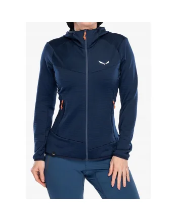 Jacheta sport pentru dama,  Bleumarin, Poliester/Elastan,