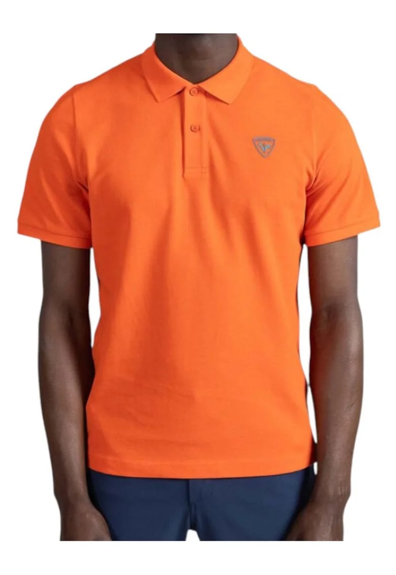 Tricou barbati  Traye Polo SS 2025, Portocaliu