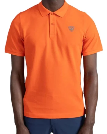 Tricou barbati  Traye Polo SS 2025, Portocaliu