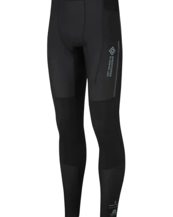 Colanti alergare barbati  Tech Gore-Tex Windstopper FW 2025, Negru