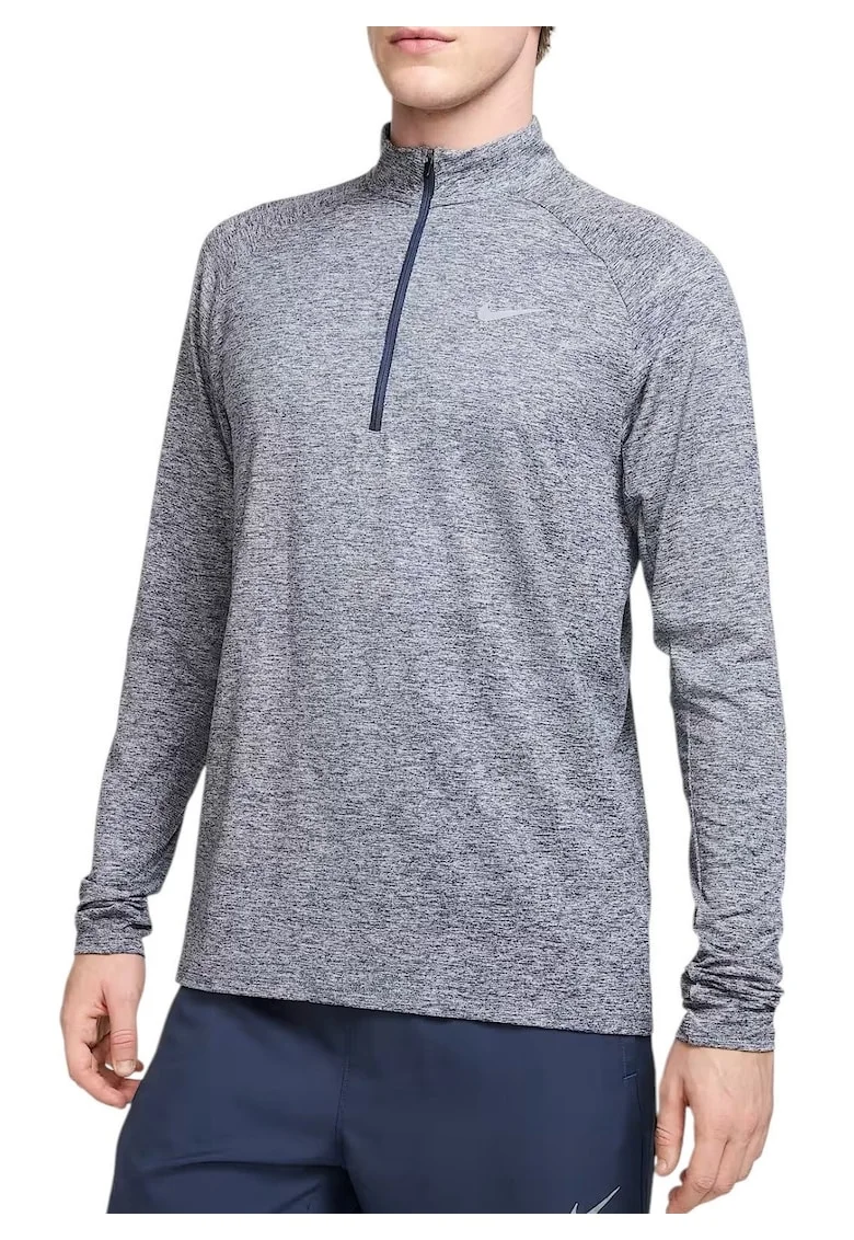 Bluza alergare barbati  Stride SS 2025, Gri
