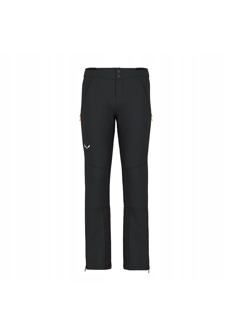 Pantaloni sport barbati  Lagorai, impermeabili, rezistenti la vant, negri, elastan/poliester/poliamida,