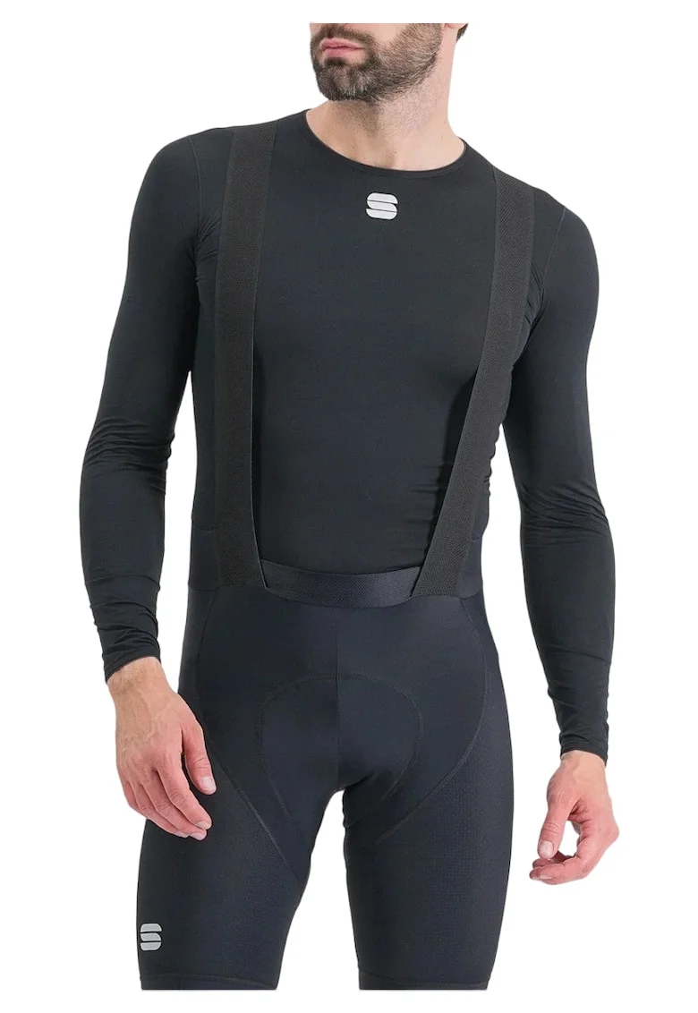 Bluza de corp ciclism barbati, Negru