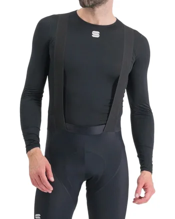 Bluza de corp ciclism barbati, Negru