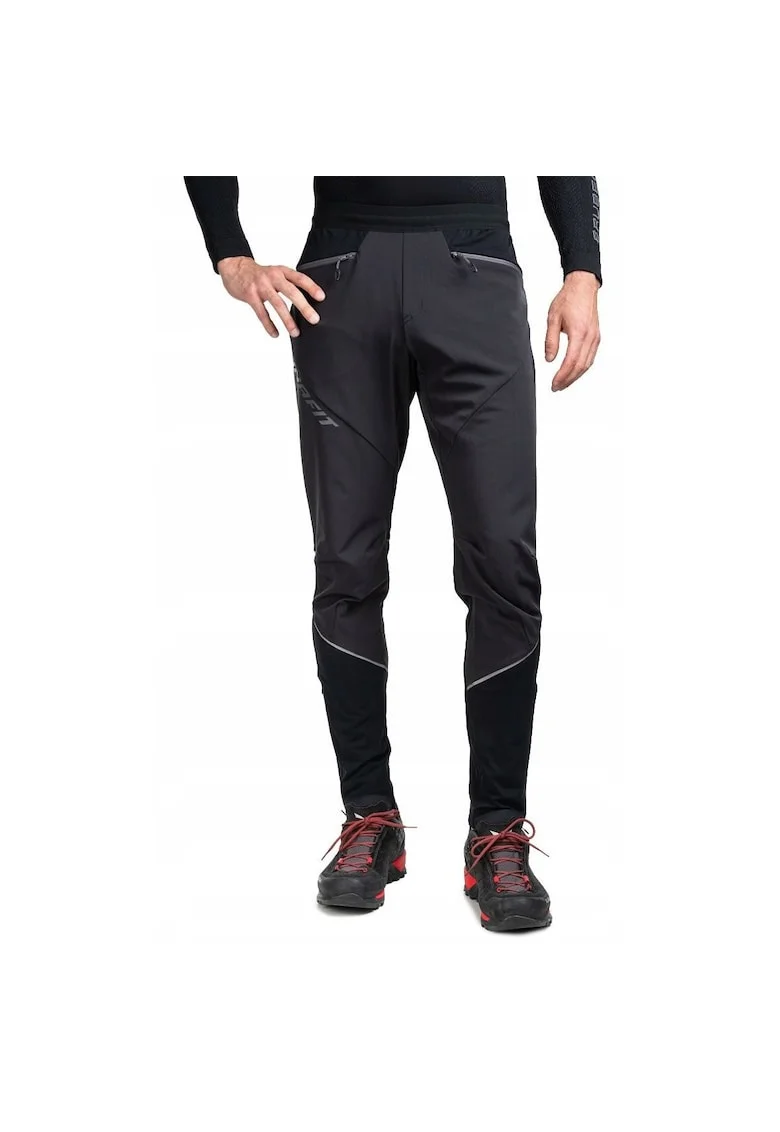 Pantaloni sport barbati  trekking, negru