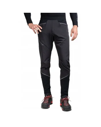 Pantaloni sport barbati  trekking, negru