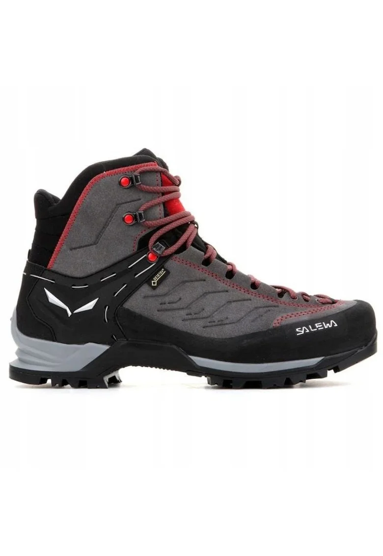 Bocanci sport barbati  multicolor, piele intoarsa/textil, impermeabili