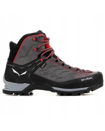 Bocanci sport barbati  multicolor, piele intoarsa/textil, impermeabili