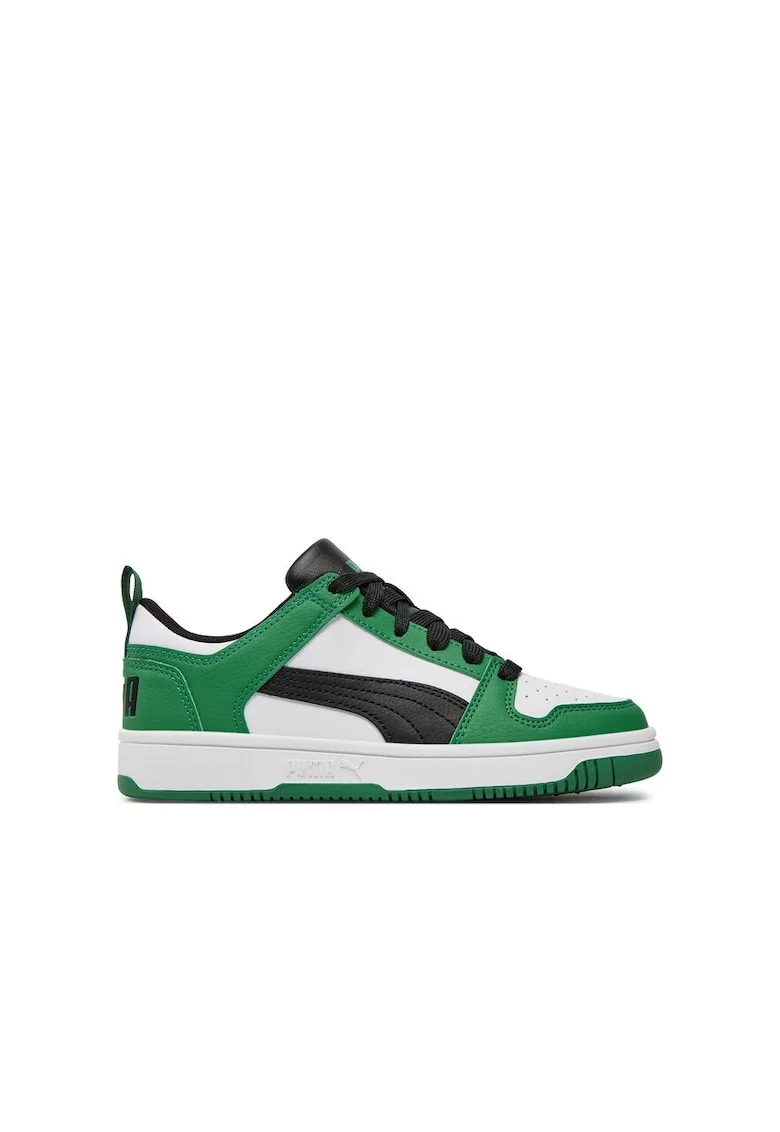 Pantofi sport copii,  303346, Piele ecologica, Verde