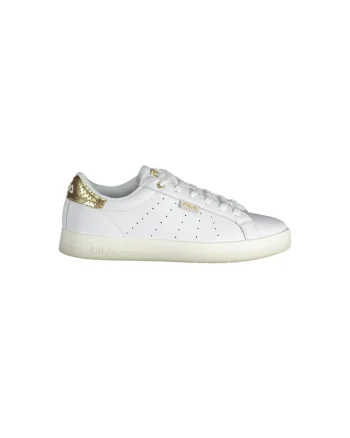 Pantofi sport dama,  40% Poliester, 30% Piele naturala, 30% Poliuretan, Alb, FFW0286-FILA-LUSSO, Alb