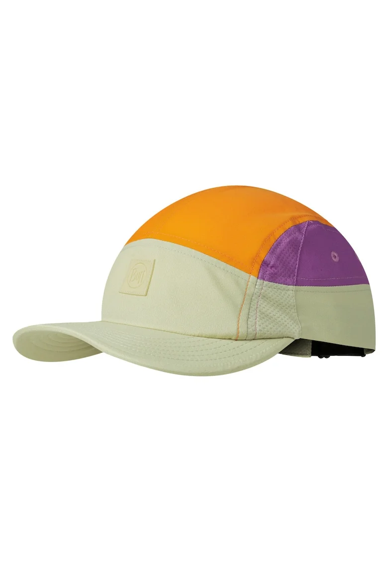 Sapca unisex  5 PANEL GO DOMUS, culoare verde fistic/ multicolor, marime