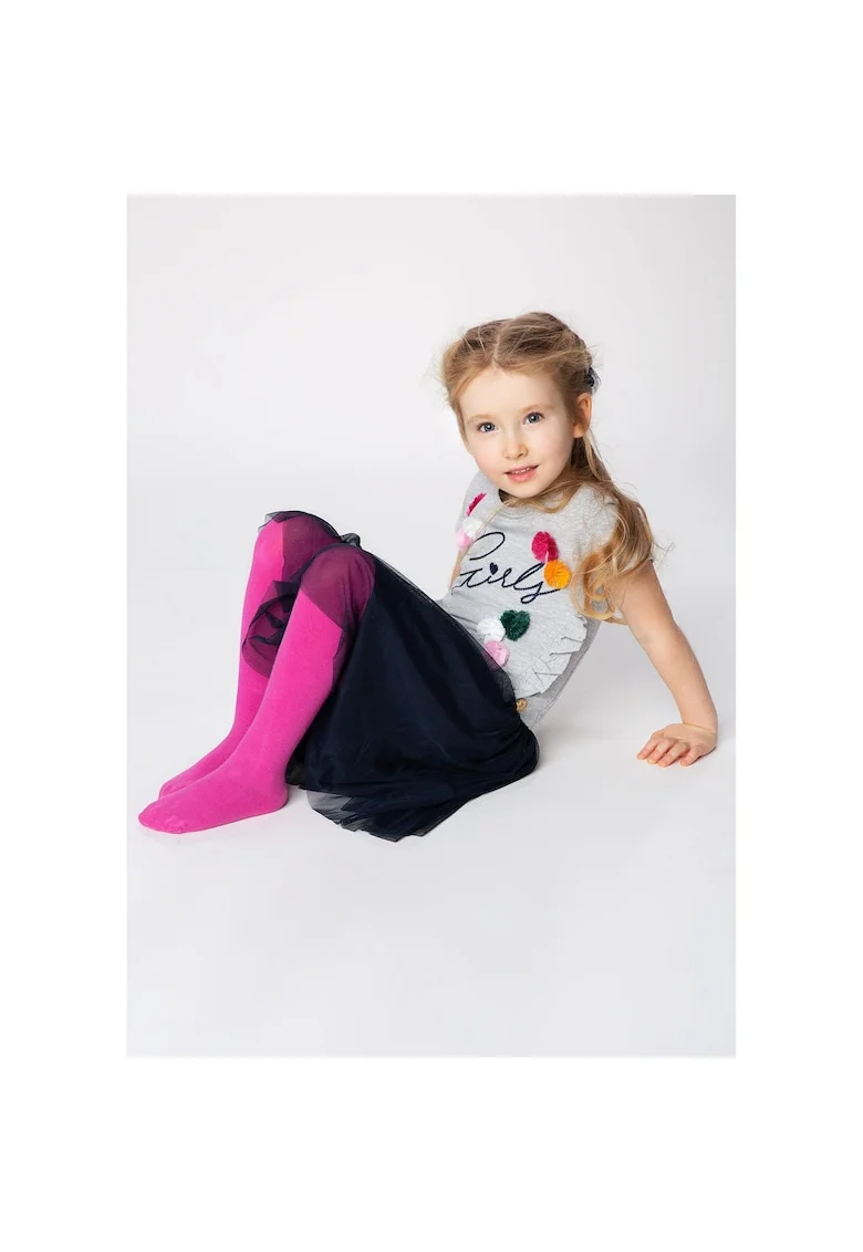 Dresuri fetite, Julia, bumbac,, Fucsia