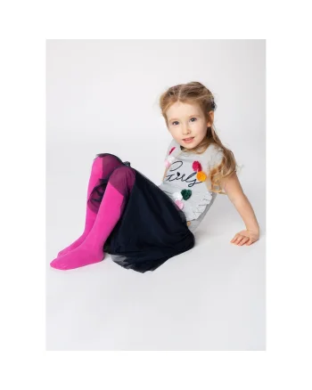 Dresuri fetite, Julia, bumbac,, Fucsia