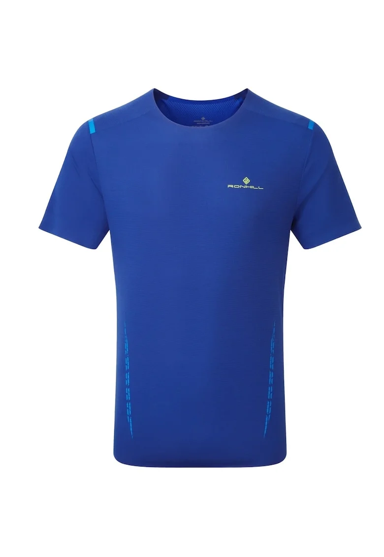 Tricou alergare barbati  Tech Race SS 2024, Bleumarin