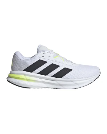 Pantofi Galaxy 7 cu logo pentru alergare, Negru stins/Alb optic/Verde lime