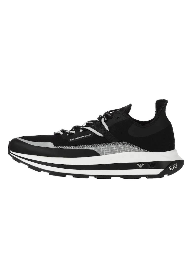 Pantofi sport Emporio Armani  Black&White Altura Ripstop X8X145XK3360N763