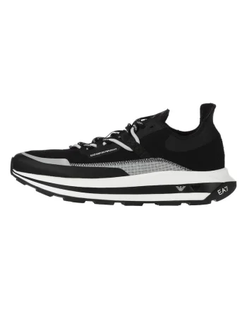 Pantofi sport Emporio Armani  Black&White Altura Ripstop X8X145XK3360N763