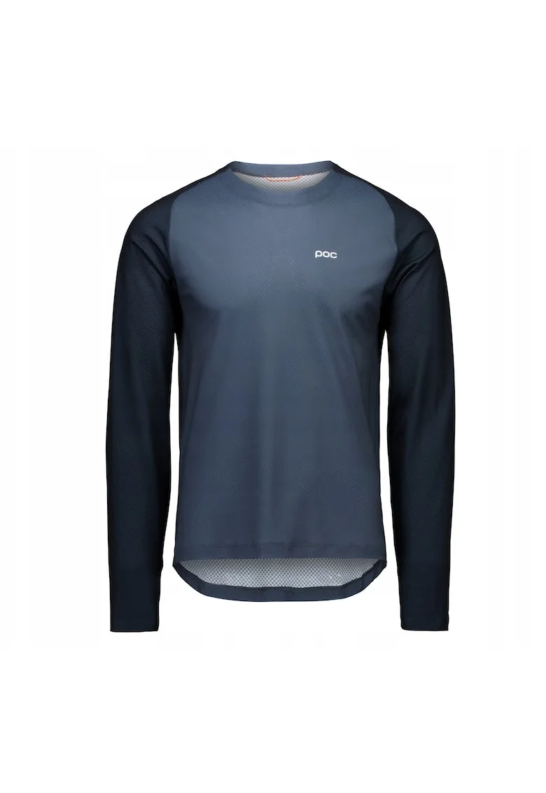 Bluza sport barbati  Motion Air, maneca lunga, poliester, bleumarin