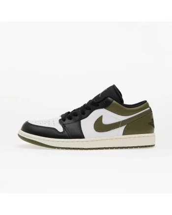 Pantofi sport dama, Air  1 Low Black Toe Medium Olive (GS) 553560-092, marimea 38EU