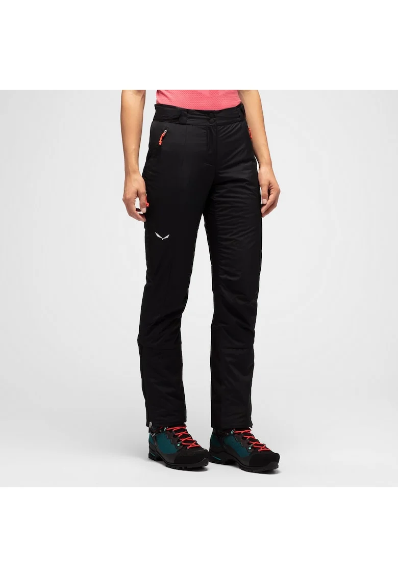 Pantaloni sport dama  Lagorai, negru, softshell,