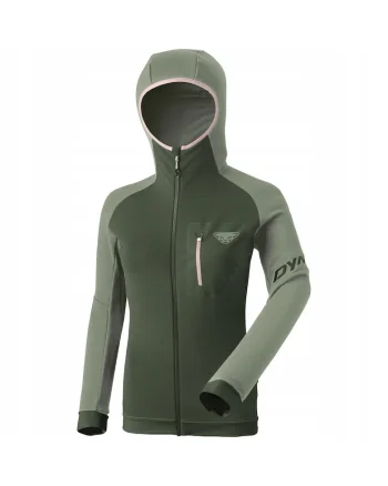 Jacheta sport dama 5291,  Verde, Elastan/Poliamida,