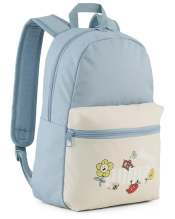 Rucsac mic cu fermoar PHASE CB, Albastru glaciar/Bej deschis