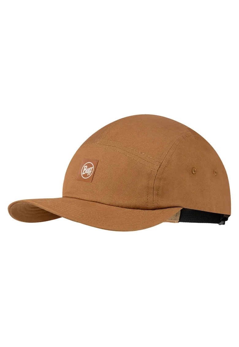 Sapca unisex  5 PANEL VENTURE, SOLID CAMEL culoare maro,