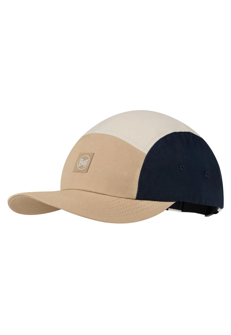 Sapca unisex  5 PANEL VENTURE, ALLVIN SAND culoare bej/ multicolor,