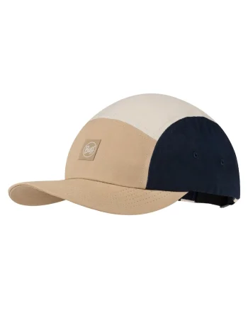 Sapca unisex  5 PANEL VENTURE, ALLVIN SAND culoare bej/ multicolor,