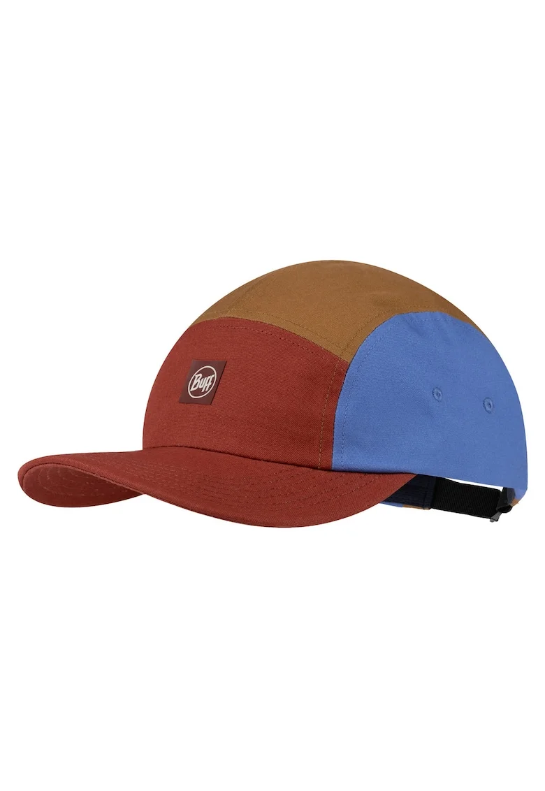 Sapca unisex  5 PANEL VENTURE, ALLVIN BARN culoare maro/ multicolor,