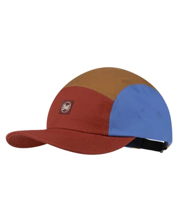 Sapca unisex  5 PANEL VENTURE, ALLVIN BARN culoare maro/ multicolor,