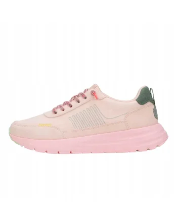 Pantofi sport din material textil, Roz