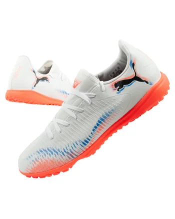 Ghete de fotbal pentru barbati  Future 8 Play TT, alb-roz