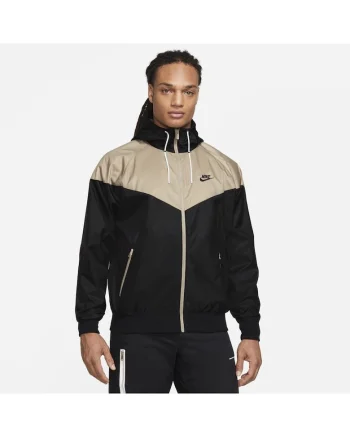 Jacheta barbati  M NK WVN LND WR HD JKT, Poliester, Negru, Negru