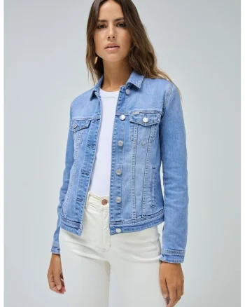 Jacheta din denim Trucker