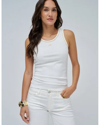 Top striat slim fit,