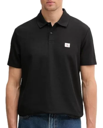 Tricou polo  SS MICRO WAFFLE CLASSIC BADGE PO-LV04RG217G-UB1