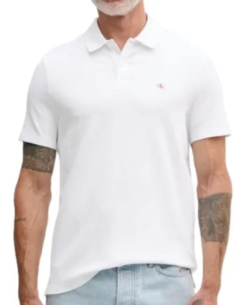 Tricou polo  SS MICRO WAFFLE CLASSIC BADGE PO-LV04RG217G-YAF