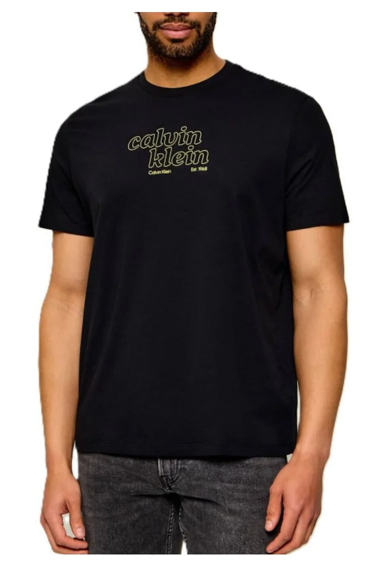 Tricou  SS 30s EU CALVIN KLEIN TRVL GRAP-LV04RG807G-UB1