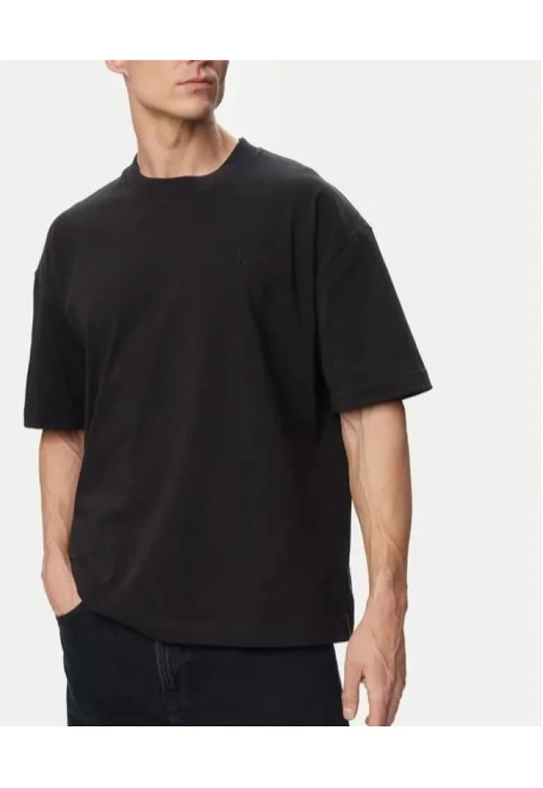 Tricou  A- SS OVERSIZED EMBOSS MONOLOGO-LV04RAB806-UB1
