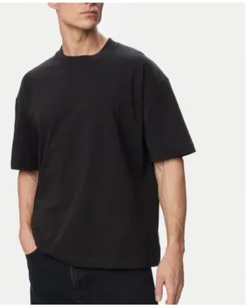 Tricou  A- SS OVERSIZED EMBOSS MONOLOGO-LV04RAB806-UB1