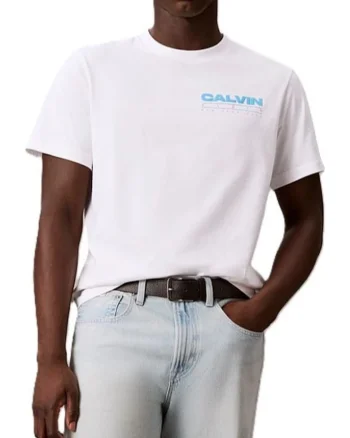 Tricou  SS 20S CALVIN DISC STACK GRAPHIC-LV04RG827G-YAF