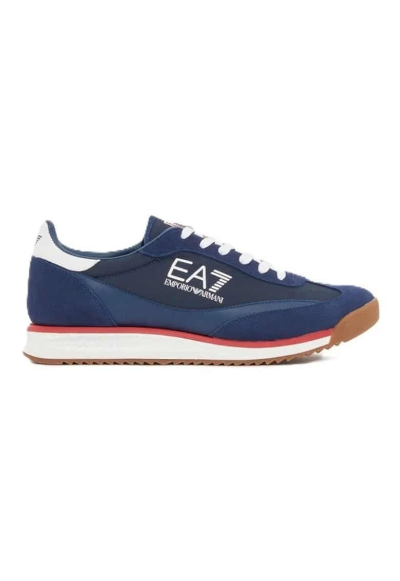 Pantofi sport barbati ECLIPSE,  Piele ecologica, Albastru