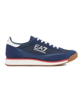 Pantofi sport barbati ECLIPSE,  Piele ecologica, Albastru