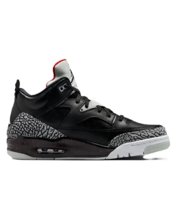 Pantofi sport barbati JORDAN SON OF MARS LOW,  Piele ecologica, Negru