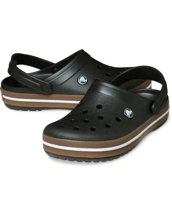 Saboti  Crocband Gum 56374, Negru