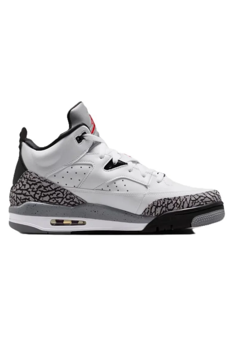 Pantofi sport barbati JORDAN SON OF MARS LOW,  Piele ecologica, Alb