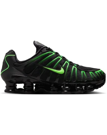 Pantofi sport  Shox TL 49727, Verde/Negru