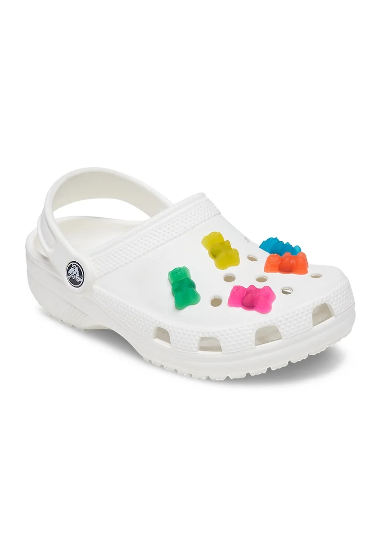 Set de talismane Candy Bear Jibbitz™ - 5 piese, Multicolor